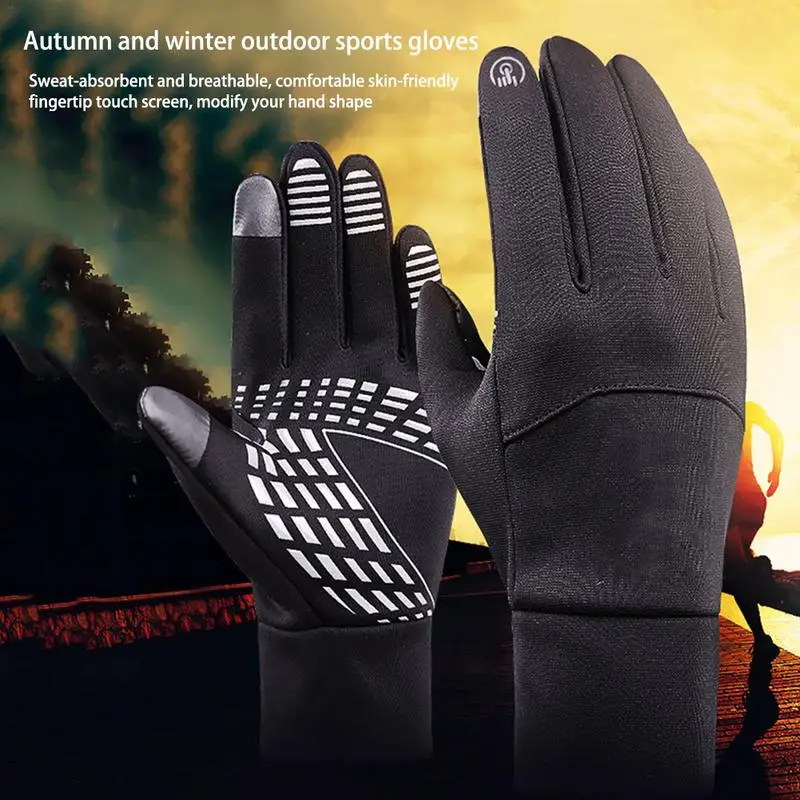 Winter Touch Screen Stretch Windproof Men Women Cycling Warm Velvet Ski Outdoor Sports Water-Proof Movement Gloves
Winter Touch Screen Stretch Windproof Men Women Cycling Warm Velvet Ski Outdoor Sports Water-Proof Movement Gloves