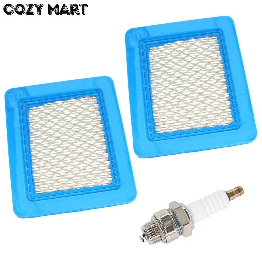 2pc Air Filter for Briggs and Stratton 491588S 399959 Quantum Series 625 650 Mowers Parts Champion RJ19LM B2LM Spark Plug
2pc Air Filter for Briggs and Stratton 491588S 399959 Quantum Series 625 650 Mowers Parts Champion RJ19LM B2LM Spark Plug
