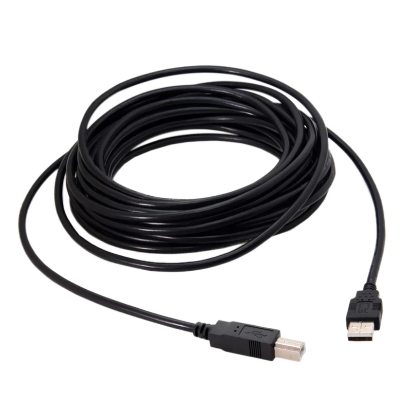 HOT-USB 2.0 25FT USB 2.0 Printer Scanner Cable Type A Male to Type B Male Compatible for HP Canon Epson
HOT-USB 2.0 25FT USB 2.0 Printer Scanner Cable Type A Male to Type B Male Compatible for HP Canon Epson
