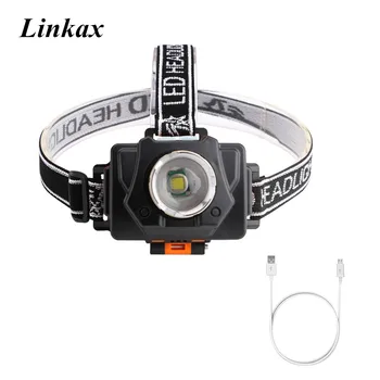 Zoomable Cree XML-T6 LED Headlight Headlamp USB Rechargeable Built in Battery With USB Cable For Outdoor Waterproof
Zoomable Cree XML-T6 LED Headlight Headlamp USB Rechargeable Built in Battery With USB Cable For Outdoor Waterproof