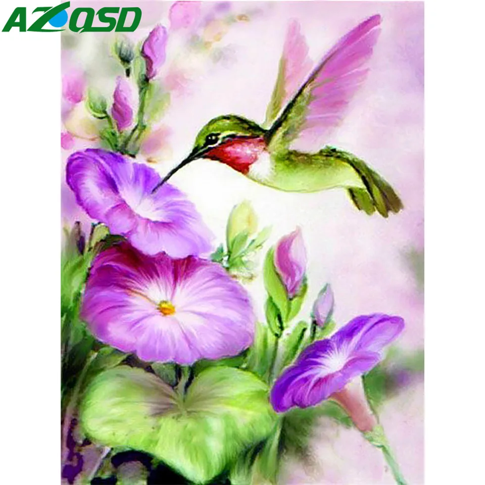 AZQSD Full Square/round Diamond Painting Flower And Bird Pictures Of Rhinestones Diamond Embroidery Cross Stitch Kits Hobby Gift
AZQSD Full Square/round Diamond Painting Flower And Bird Pictures Of Rhinestones Diamond Embroidery Cross Stitch Kits Hobby Gift