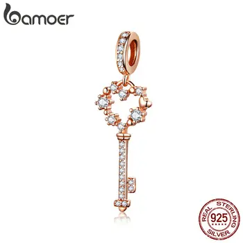 BAMOER 925 Sterling Silver Shining Star Key Shape Pendant Charms fit Women Bracelets & Necklaces Luxury Jewelry SCC1122
BAMOER 925 Sterling Silver Shining Star Key Shape Pendant Charms fit Women Bracelets & Necklaces Luxury Jewelry SCC1122