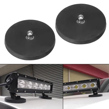 Pair Car SUV Trucks Boat LED Light Bar Strong Magnet Base Mounting Bracket Holder w/ Rubber Pad 8.5x1CM
Pair Car SUV Trucks Boat LED Light Bar Strong Magnet Base Mounting Bracket Holder w/ Rubber Pad 8.5x1CM