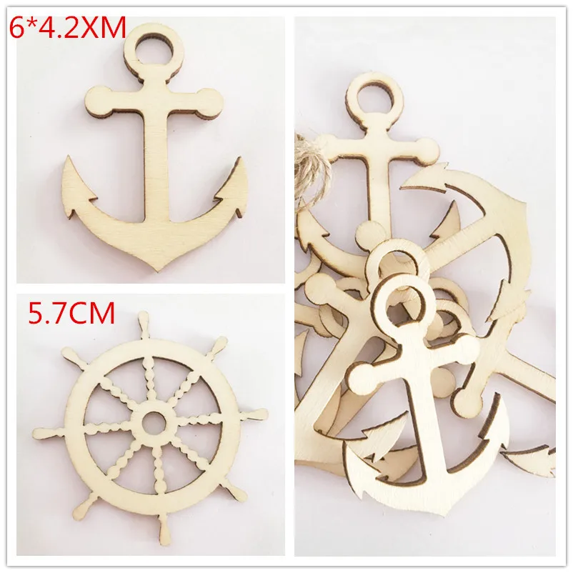 50 Pcs Wooden Hanging Plaque Anchor Pendant Wooden Party Decor Hanging Ornaments for DIY Table Craft
50 Pcs Wooden Hanging Plaque Anchor Pendant Wooden Party Decor Hanging Ornaments for DIY Table Craft