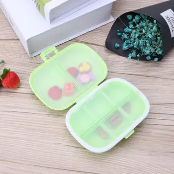1pc Mini 6 Lattice Pill Box Sealed Storage Box Pressed Pop Medicine Drugs Box Travel Storage Box Health Care
1pc Mini 6 Lattice Pill Box Sealed Storage Box Pressed Pop Medicine Drugs Box Travel Storage Box Health Care