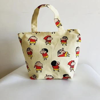 IVYYE 1PCS Crayon Shin-chan Fashion Portable Canvas Lunch Bags Cartoon Picnic Bag Food Box Tote Storage For Women Girls Kids
IVYYE 1PCS Crayon Shin-chan Fashion Portable Canvas Lunch Bags Cartoon Picnic Bag Food Box Tote Storage For Women Girls Kids