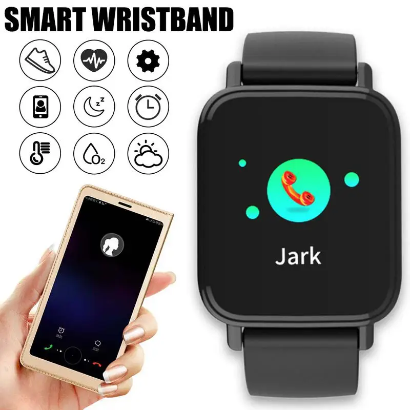 1.3 HD Inch Color Screen Waterproof Smart Bracelet For IOS Android Support Call Reminder SMS Reminder Heart Rate Monitoring
1.3 HD Inch Color Screen Waterproof Smart Bracelet For IOS Android Support Call Reminder SMS Reminder Heart Rate Monitoring
