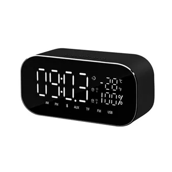 Exelvan Portable Buletooth speaker with alarm clock Temperature Time Bluetooth Stereo Sound Speaker Digital Support TF Card AUX
Exelvan Portable Buletooth speaker with alarm clock Temperature Time Bluetooth Stereo Sound Speaker Digital Support TF Card AUX