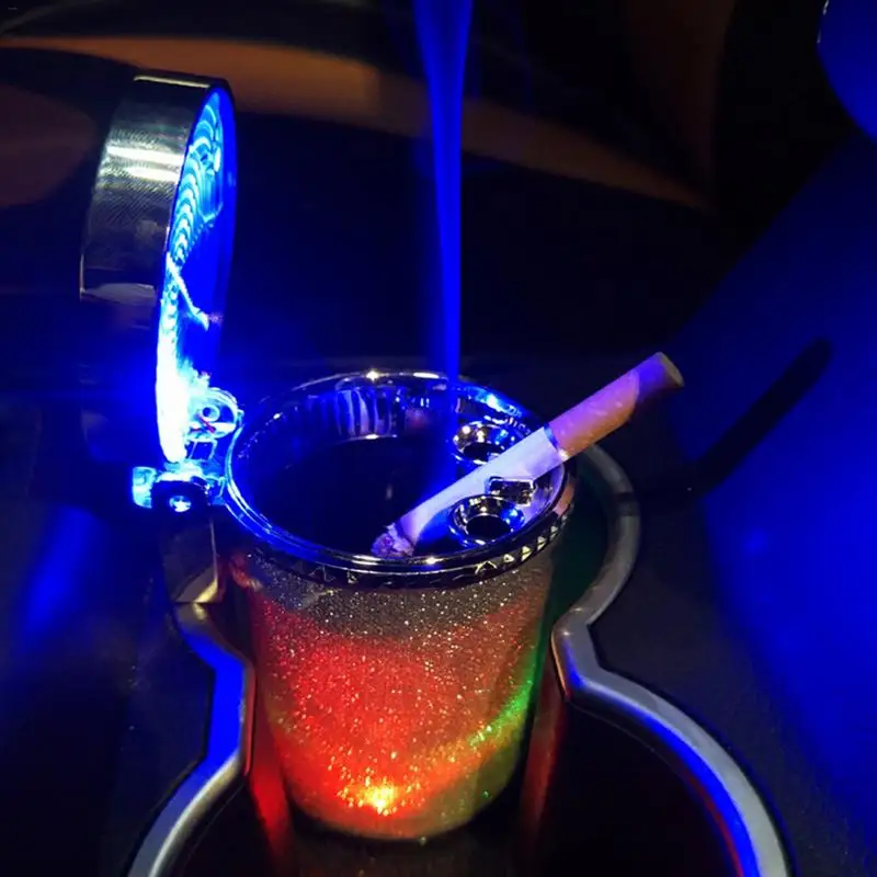 Car Ashtray with LED Light Cigarette Ashtray Cigar Ashtray Container Smoke Cup Smoke Cup Storage Holder Auto Accessories
Car Ashtray with LED Light Cigarette Ashtray Cigar Ashtray Container Smoke Cup Smoke Cup Storage Holder Auto Accessories