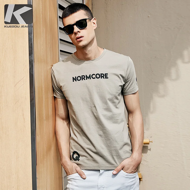 Summer 2019 Men T Shirt 100% Cotton Print Letter Khaki Color For Man Casual Short Sleeve Slim T-shirt Male Wear Tee Shirt 8646
Summer 2019 Men T Shirt 100% Cotton Print Letter Khaki Color For Man Casual Short Sleeve Slim T-shirt Male Wear Tee Shirt 8646