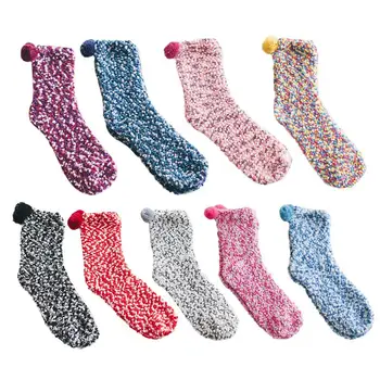 Winter Warm Coral Fleece Cake Socks Candy Color Fluffy Warm Winter Breathable Pure Various Colors Stereo Socks Warm Sleep Socks
Winter Warm Coral Fleece Cake Socks Candy Color Fluffy Warm Winter Breathable Pure Various Colors Stereo Socks Warm Sleep Socks