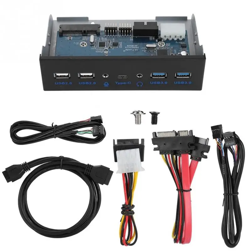 USB3.0 AUDIO Optical Front Panel 3.5 inch USB3.0 2.0 Type-c Mic Audio Front Panels 2019 Brand New
USB3.0 AUDIO Optical Front Panel 3.5 inch USB3.0 2.0 Type-c Mic Audio Front Panels 2019 Brand New