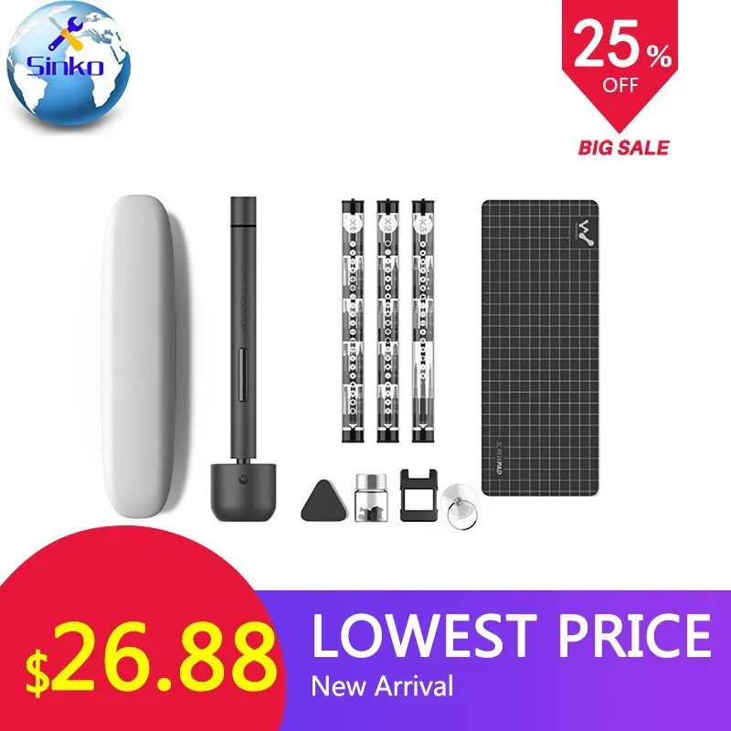Wowstick 1F+ 64 IN 1 Pro Electric Screwdriver Cordless Battery Power Screw Driver Set with LED Light for battery Phone Repair
Wowstick 1F+ 64 IN 1 Pro Electric Screwdriver Cordless Battery Power Screw Driver Set with LED Light for battery Phone Repair