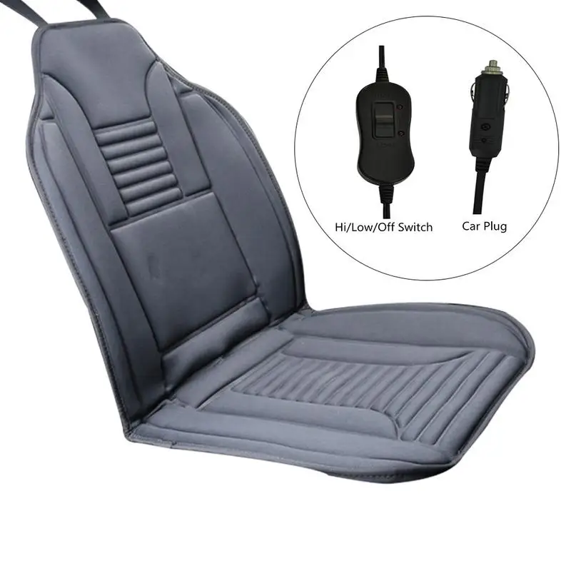 12V Winter Car Heating Cushion Polyester Fiber Cigarette Lighter Interface Stylish Pads With Backrest Auto Interior Accessories
12V Winter Car Heating Cushion Polyester Fiber Cigarette Lighter Interface Stylish Pads With Backrest Auto Interior Accessories