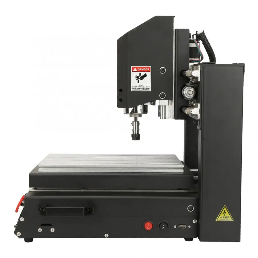 400W High Strength Steel Integrated Desktop CNC Router Engraver Machine Milling Machine
400W High Strength Steel Integrated Desktop CNC Router Engraver Machine Milling Machine
