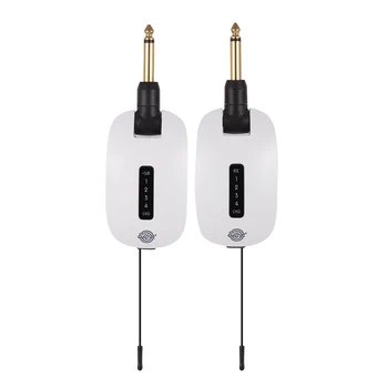 Belcat T4R4 UHF Wireless Guitar Transmitter Receiver System Rechargeable 4 Channels Max.100M Transmission Range with Earphone
Belcat T4R4 UHF Wireless Guitar Transmitter Receiver System Rechargeable 4 Channels Max.100M Transmission Range with Earphone