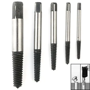 5pc Easy Out Damaged Tap Screw Extractor Drill Bit Broken Bolt Remover Tool for Kitchen Water Mixer Tap
5pc Easy Out Damaged Tap Screw Extractor Drill Bit Broken Bolt Remover Tool for Kitchen Water Mixer Tap