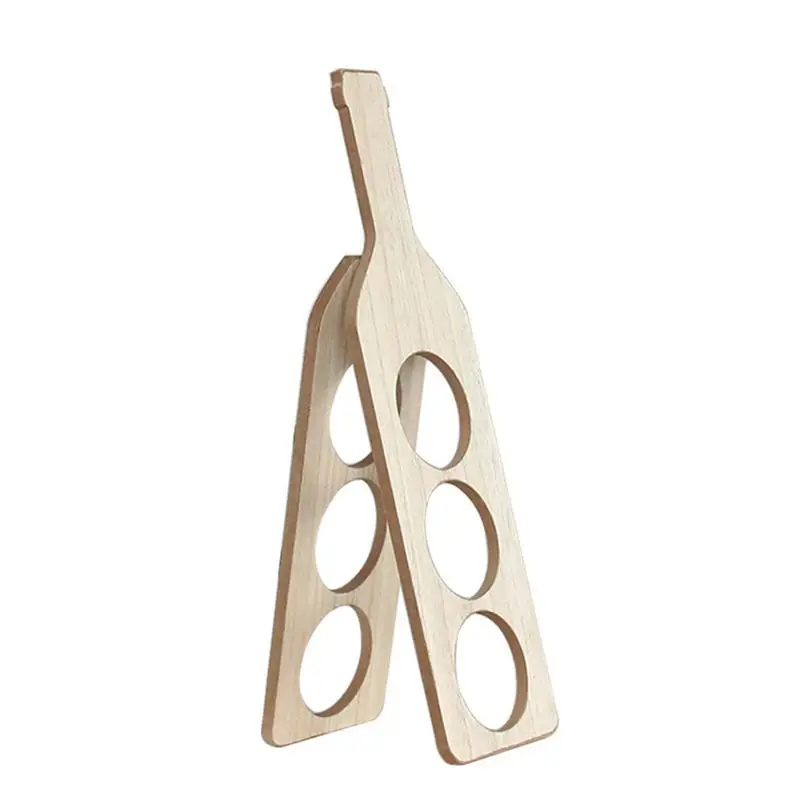 Wooden Wine Shelf Folding Wood Wine Bottle Storage Home Organizer Folding Rack Decoration Simple Beautiful Three-Layer
Wooden Wine Shelf Folding Wood Wine Bottle Storage Home Organizer Folding Rack Decoration Simple Beautiful Three-Layer