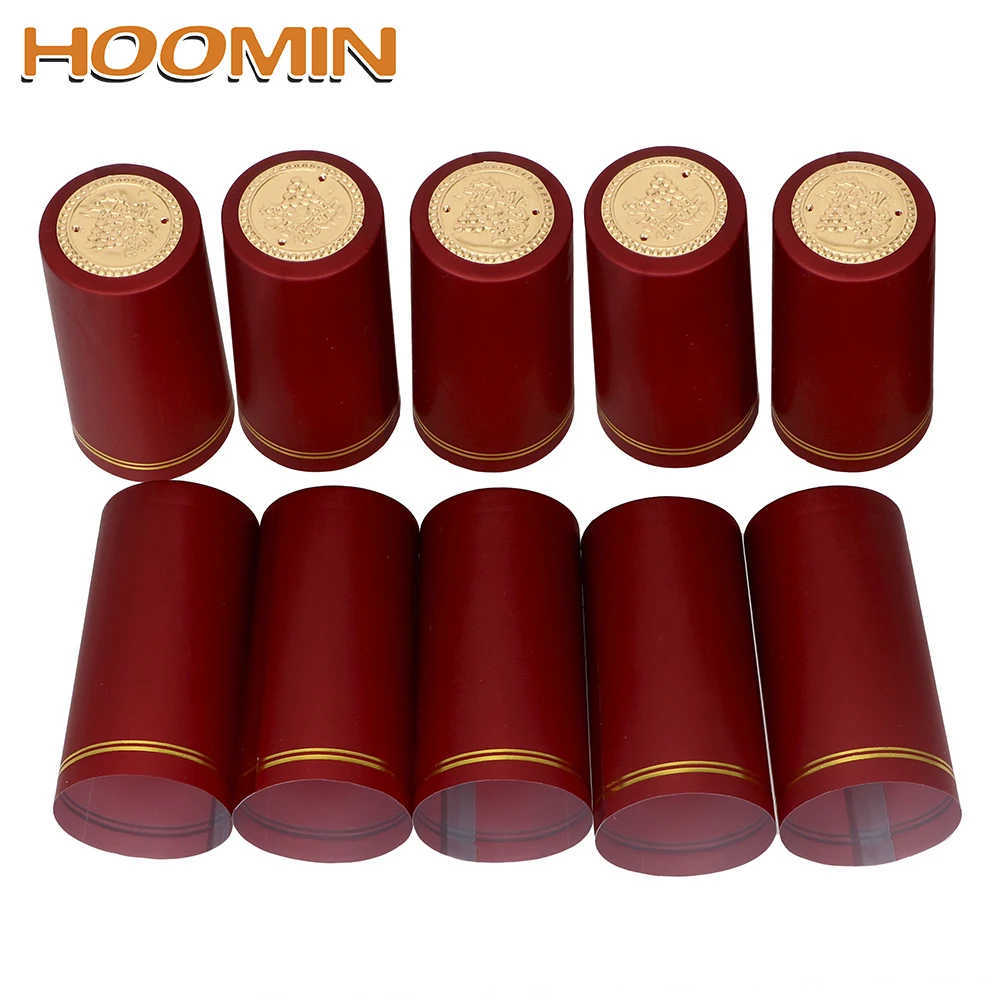 HOOMIN Wine Bottle Seal Bar Party Supplies Wine Bottle Cover PVC Heat Shrink Cap Barware Accessories for Home Brewing 10pcs/lot
HOOMIN Wine Bottle Seal Bar Party Supplies Wine Bottle Cover PVC Heat Shrink Cap Barware Accessories for Home Brewing 10pcs/lot