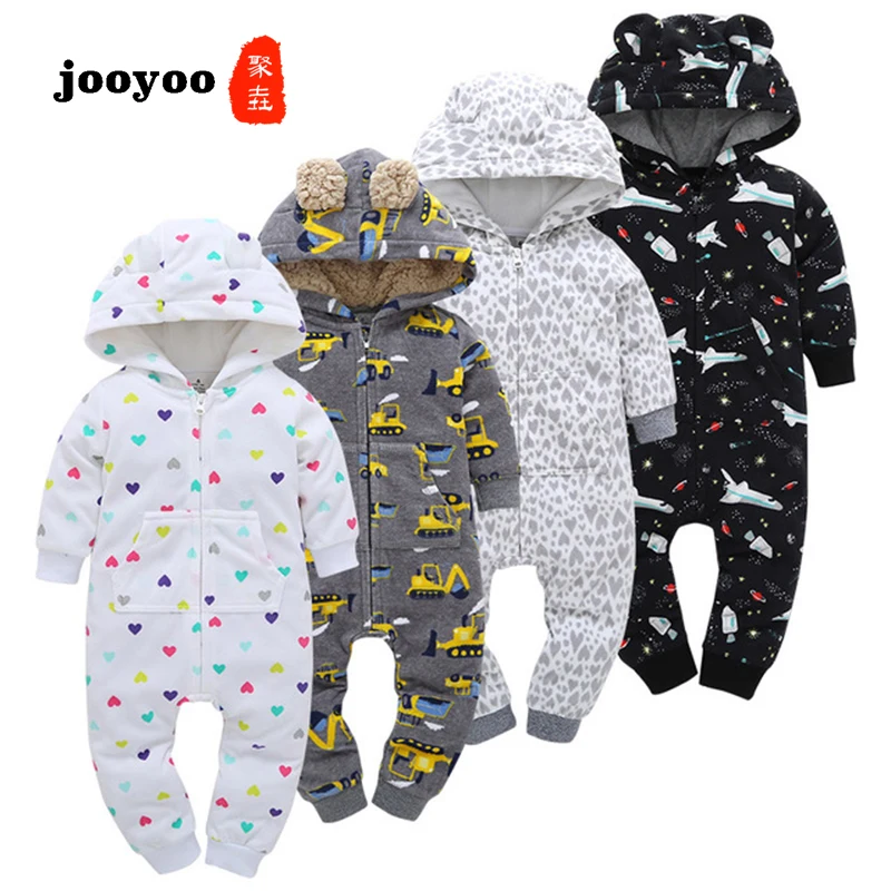 Baby Clothing Newborn Jumpsuits Cotton Cartoon Spring Hooded Baby Boy Girl Romper Clothes Long Sleeve Infant Product jooyoo
Baby Clothing Newborn Jumpsuits Cotton Cartoon Spring Hooded Baby Boy Girl Romper Clothes Long Sleeve Infant Product jooyoo