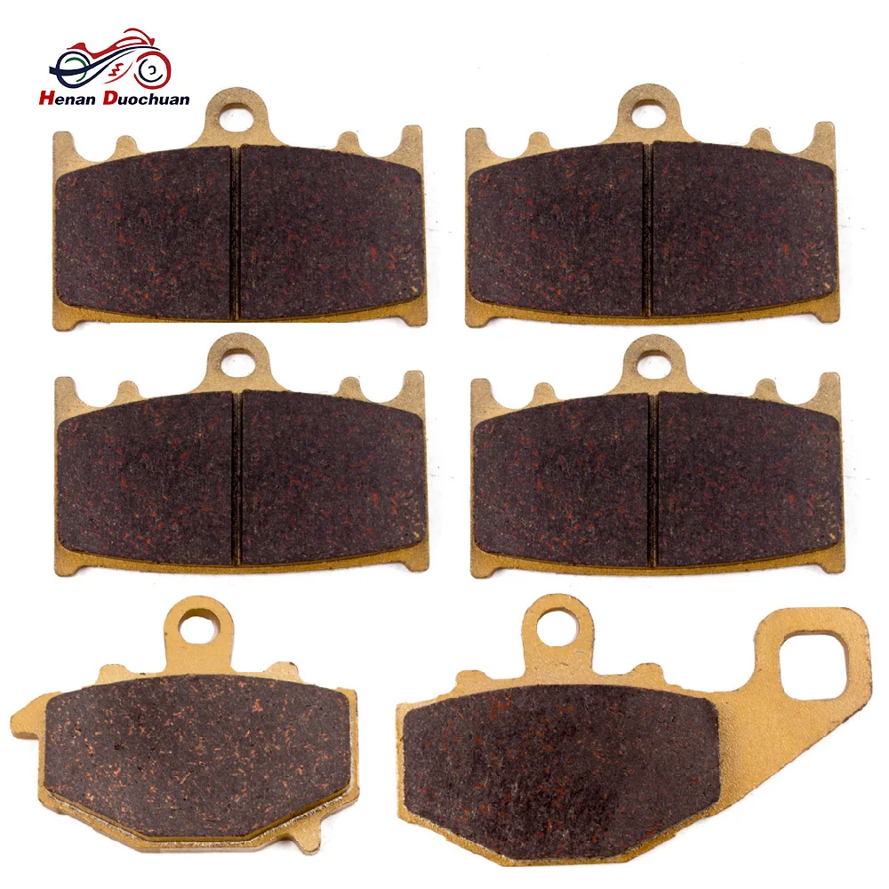 

Motorcycle Parts Front & Rear Brake Pads Kit For KAWASAKI ZZR400 ZX400 N 1993-1999 ZX 6R 9R 600 400 ZX600F ZX9R Brake Disc Pad
