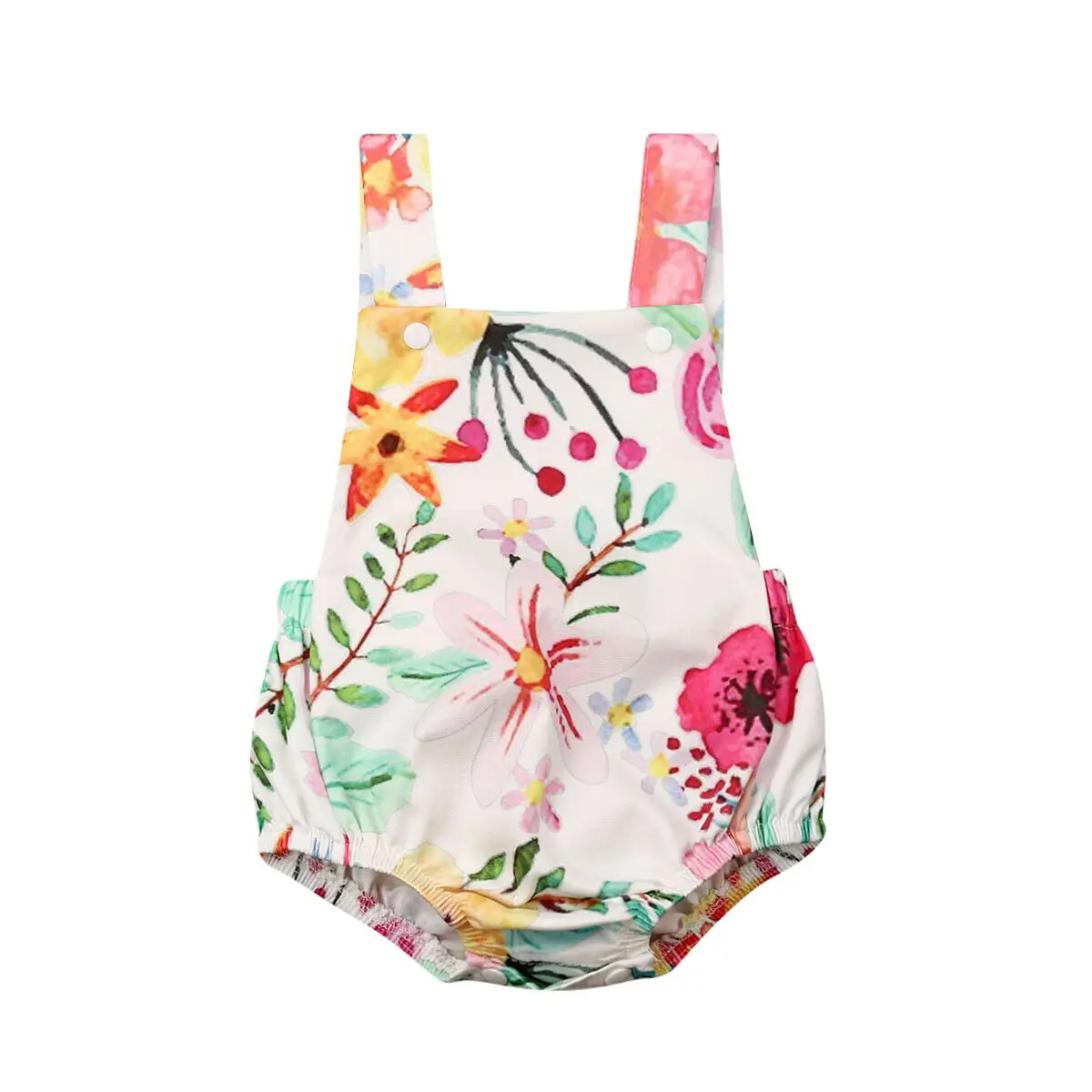 2019 New Baby Girls Floral Rompers Newborn Infant Baby Girls Sleeveless Floral Clothing Summer Jumpsuit Playsuit Overalls
2019 New Baby Girls Floral Rompers Newborn Infant Baby Girls Sleeveless Floral Clothing Summer Jumpsuit Playsuit Overalls