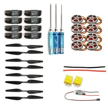 Foldable Rack RC Helicopter Kit KK Connection Board+350KV Brushless Disk Motor+16x5.0 Propeller+40A ESC Drone Parts F05423-F
Foldable Rack RC Helicopter Kit KK Connection Board+350KV Brushless Disk Motor+16x5.0 Propeller+40A ESC Drone Parts F05423-F