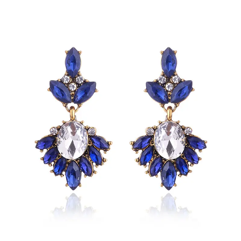 17colors Vintage Antique Golden Transparent Rhinestone Earrings For Women Bijoux Brincos Women's Christmas Gift
17colors Vintage Antique Golden Transparent Rhinestone Earrings For Women Bijoux Brincos Women's Christmas Gift