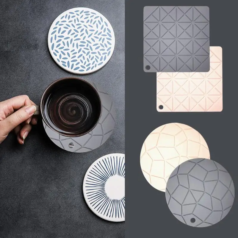 Silicone Heat Resistant Table Mat Thicken Anti-Scalding Placemat Coaster Office Coffee Tea Warmer Table Pad Mat
Silicone Heat Resistant Table Mat Thicken Anti-Scalding Placemat Coaster Office Coffee Tea Warmer Table Pad Mat