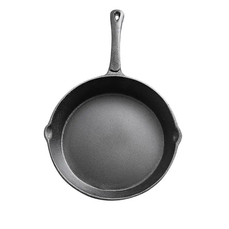 

Cast Iron Skillet Uncoated Non-stick Pan Frying Pan Thickened Pan Frying Pot Saucepan Small Fried Egg Pot Without Smoke