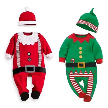Autumn And Winter New Christmas Onesies Baby Long-sleeved Pajamas Cotton Material For 0-18 Children Cute Cartoon
Autumn And Winter New Christmas Onesies Baby Long-sleeved Pajamas Cotton Material For 0-18 Children Cute Cartoon