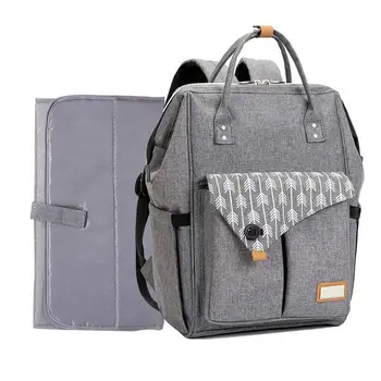 Mummy Bag Waterproof Travel Backpack Large Capacity Multi-functional Diaper Bag Backpack With Stroller Straps
Mummy Bag Waterproof Travel Backpack Large Capacity Multi-functional Diaper Bag Backpack With Stroller Straps
