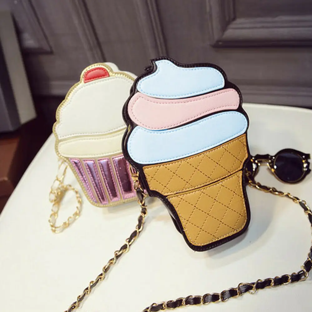 2019 New Cute Cartoon Women Ice Cream Cupcake Mini Bags PU Leather Small Chain Clutch Crossbody Girl Shoulder Messenger Bag
2019 New Cute Cartoon Women Ice Cream Cupcake Mini Bags PU Leather Small Chain Clutch Crossbody Girl Shoulder Messenger Bag