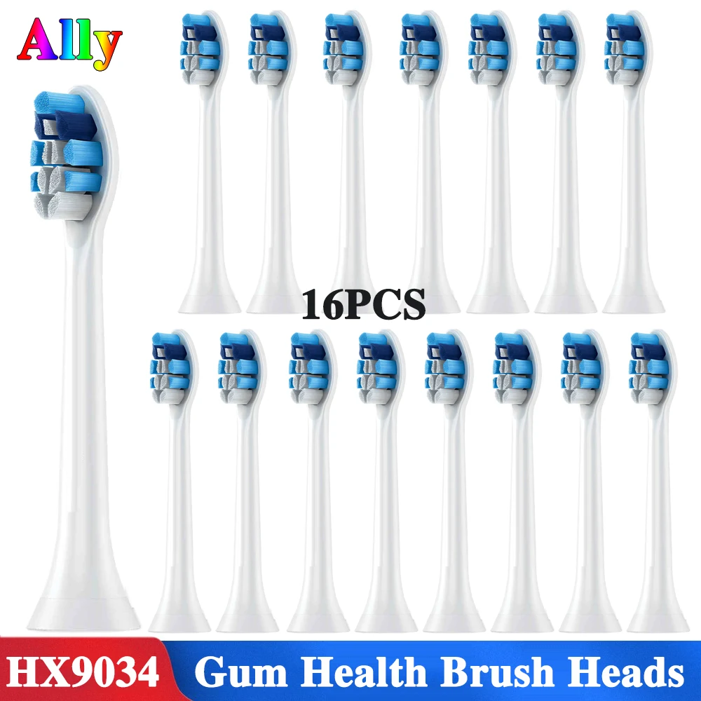 16PCS HX9033 Electric toothbrush heads for philips sonicare HX9362 HX6275 HX6871 HX6632 HX6231 Gum health toothbrush heads
16PCS HX9033 Electric toothbrush heads for philips sonicare HX9362 HX6275 HX6871 HX6632 HX6231 Gum health toothbrush heads