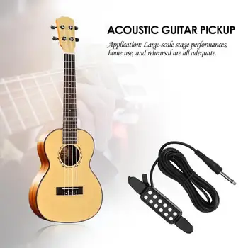 12-hole Acoustic Guitar Sound Hole Pickup Transducer Amplifier with Tone Volume Controller Audio Cable Musical Instruments
12-hole Acoustic Guitar Sound Hole Pickup Transducer Amplifier with Tone Volume Controller Audio Cable Musical Instruments