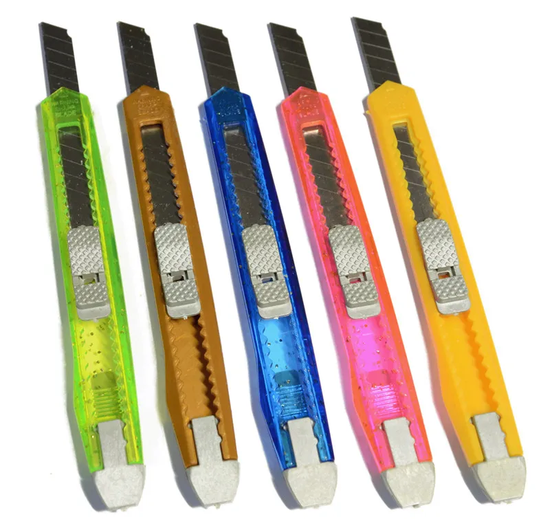 Snap Off Handicraft Office Stationery Art Box Student Package Open Sharp Cutter Snap-off Blade Knife Paper Craft Tool slide
Snap Off Handicraft Office Stationery Art Box Student Package Open Sharp Cutter Snap-off Blade Knife Paper Craft Tool slide