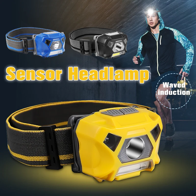 USB Rechargeable Motion Sensor Headlight COB LED Head Lamp Fishing Flashlight Torch Head Light Lanterna Headlamps For Camping
USB Rechargeable Motion Sensor Headlight COB LED Head Lamp Fishing Flashlight Torch Head Light Lanterna Headlamps For Camping