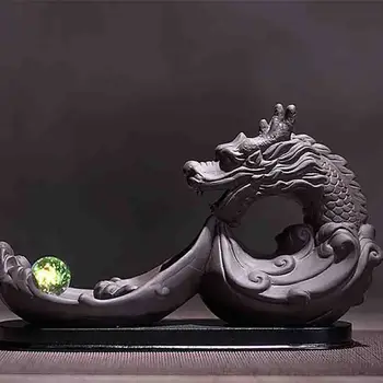Creative Dragon Incense Burner Led Glowing Ball Lamp Incense Censer Use In Home Office Teahouse Creative Home Bouddha Decoration
Creative Dragon Incense Burner Led Glowing Ball Lamp Incense Censer Use In Home Office Teahouse Creative Home Bouddha Decoration