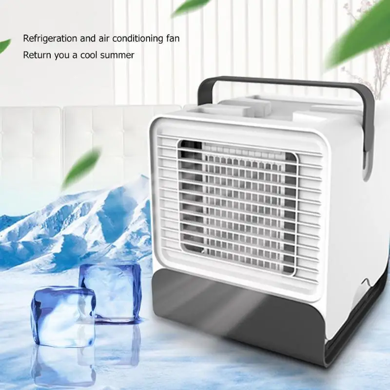 Mini Negative Ion Air Conditioner Humidifier Purifier Air Cooling Fan with 150mL Tank for Home Office
Mini Negative Ion Air Conditioner Humidifier Purifier Air Cooling Fan with 150mL Tank for Home Office
