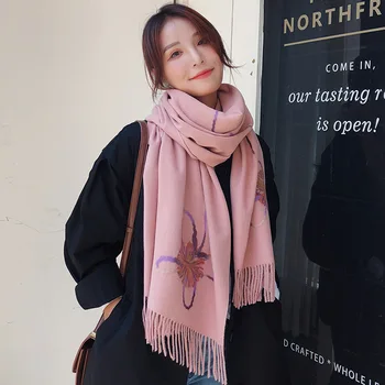 2019 Winter Echarpe Female Thick Stoles Scarf For Women Imitation Cashmere Scarves Ladies Shawls And Wraps Pashmina Bandana
2019 Winter Echarpe Female Thick Stoles Scarf For Women Imitation Cashmere Scarves Ladies Shawls And Wraps Pashmina Bandana