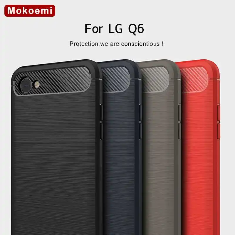 Mokoemi Fashion Shock Proof Soft Silicone 5.5"For LG Q6 Case For LG Q6 Plus cell Phone Case Cover
Mokoemi Fashion Shock Proof Soft Silicone 5.5"For LG Q6 Case For LG Q6 Plus cell Phone Case Cover