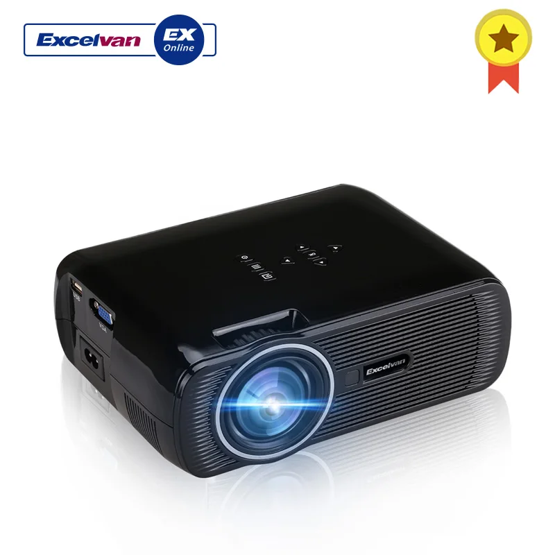 

Excelvan BL-80 Mini Projector Portable Multimedia LCD LED 800x480 Pixels 1500 Lumens Home Theater Cinema HDMI/USB/VGA/AV/ATV/SD