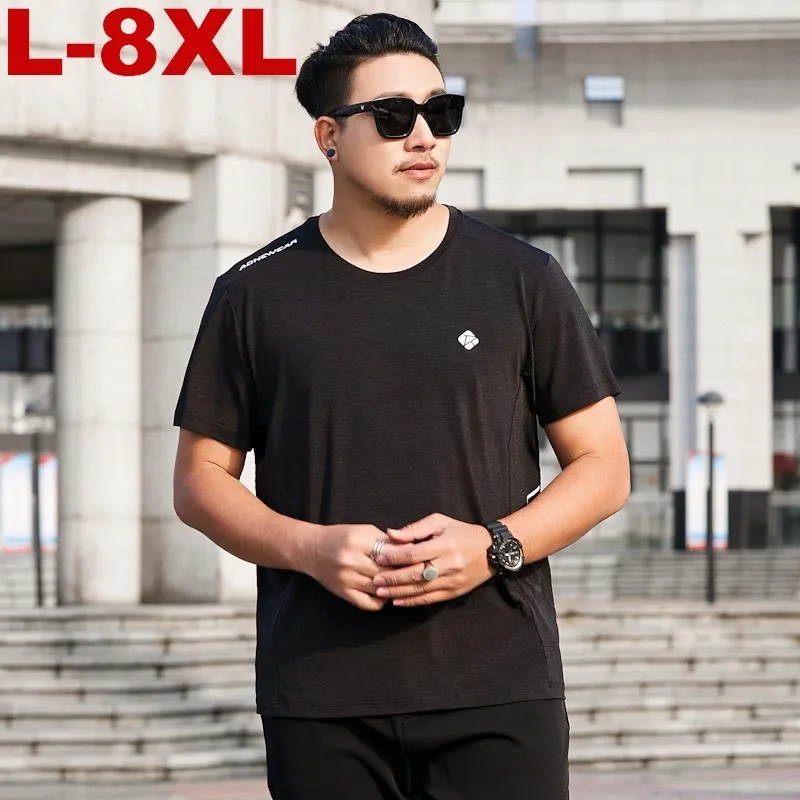 2019 plus Size M-7xl 8xl 9xl T-shirt Round Neck Men's T Shirt Men Fashion Tshirts Fitness Casual For Male T-shirt Free Shipping
2019 plus Size M-7xl 8xl 9xl T-shirt Round Neck Men's T Shirt Men Fashion Tshirts Fitness Casual For Male T-shirt Free Shipping