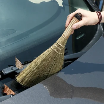 Handmade Sweeping Broom For Household Duster Cleaning Tool Useful Straw Braided Home Cleaning Broom Long Section
Handmade Sweeping Broom For Household Duster Cleaning Tool Useful Straw Braided Home Cleaning Broom Long Section