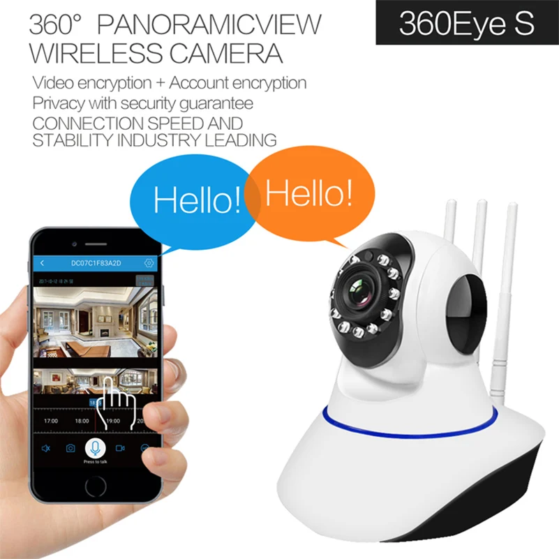 GZDL Wireless 720P Pan Tilt Network Home IP CCTV Camera IR Night Vision WiFi Webcam DVR9452
GZDL Wireless 720P Pan Tilt Network Home IP CCTV Camera IR Night Vision WiFi Webcam DVR9452