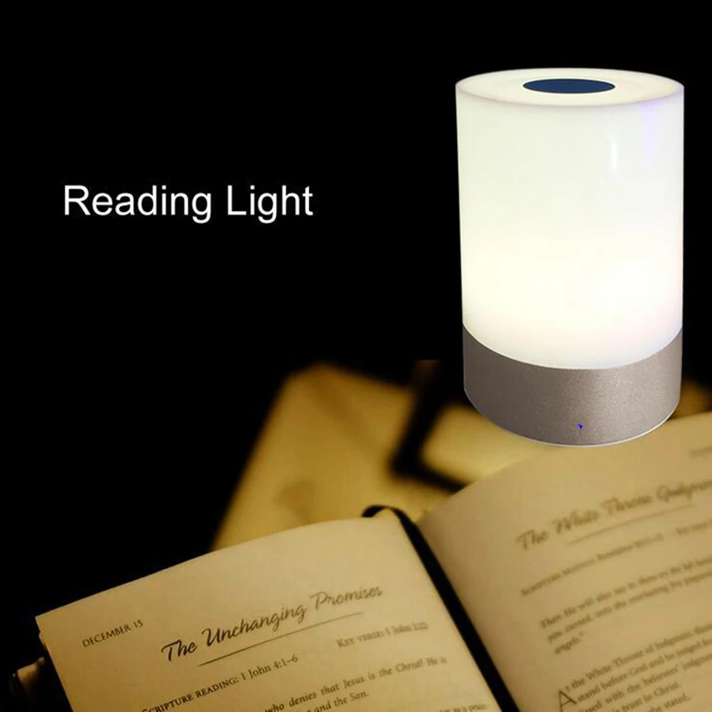1pc Night Light White Light Portable RGB Color Changing Touchable Dimmable Night Lamp for Home Bedroom Indoor
1pc Night Light White Light Portable RGB Color Changing Touchable Dimmable Night Lamp for Home Bedroom Indoor