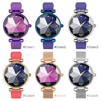 Smart Watch Touch Fitness Tracker Female Physiological Period Reminder Heart Rate Activity Step Counter Calorie Sleep Monitoring
Smart Watch Touch Fitness Tracker Female Physiological Period Reminder Heart Rate Activity Step Counter Calorie Sleep Monitoring