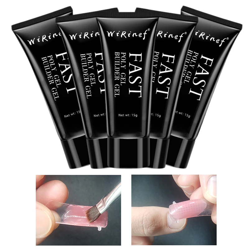 WiRinef 12 Colors 15ml Uv Fast Builder Poly Gel Extend Nails Uv Led Nail Top Coat Nail Art Modle Brush Polish Gel
WiRinef 12 Colors 15ml Uv Fast Builder Poly Gel Extend Nails Uv Led Nail Top Coat Nail Art Modle Brush Polish Gel