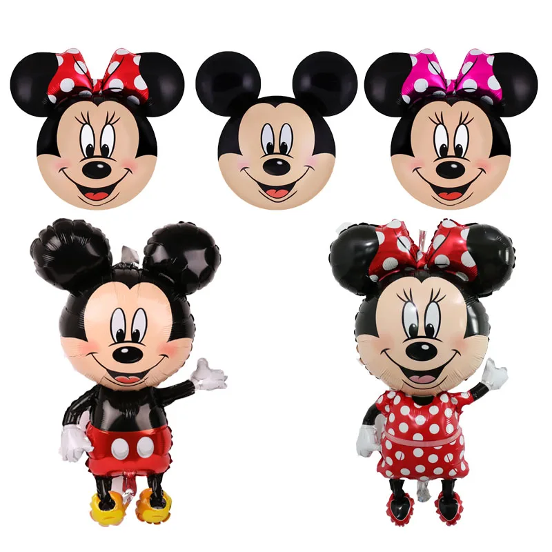 1pc 112cm large Mickey Minnie Mouse foil Ballon Cartoon Birthday Party decorations Kids Baby shower boy christmas decor for home
1pc 112cm large Mickey Minnie Mouse foil Ballon Cartoon Birthday Party decorations Kids Baby shower boy christmas decor for home
