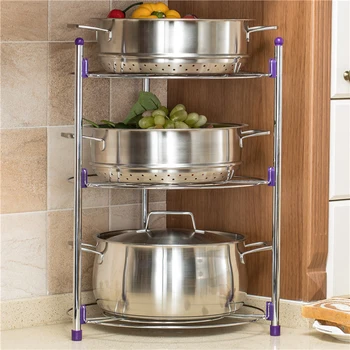3 Tier Pot Rack Crock Pot Shelf Round Shelf Storage Tower Crock Pot Heat Insulation Pots Holder Organizer Kitchen Accessories
3 Tier Pot Rack Crock Pot Shelf Round Shelf Storage Tower Crock Pot Heat Insulation Pots Holder Organizer Kitchen Accessories